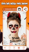 Halloween Photo E-Card Maker screenshot 5