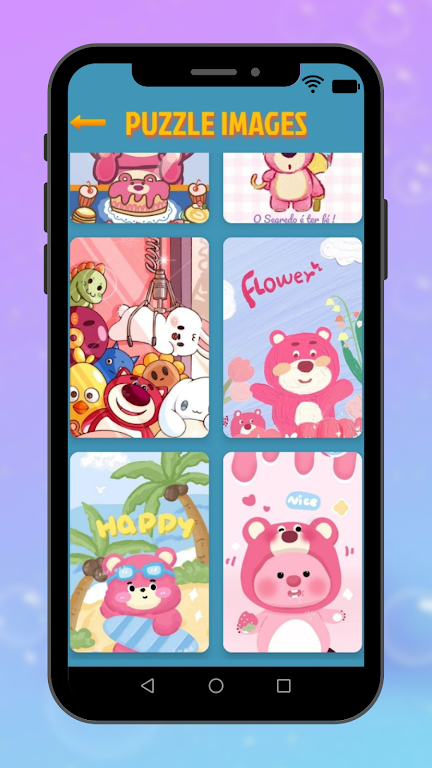 Cute Pink Bear Jigsaw Puzzle screenshot 3