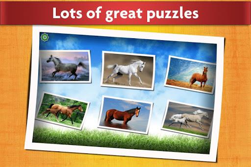 Horse games - Jigsaw Puzzles screenshot 1