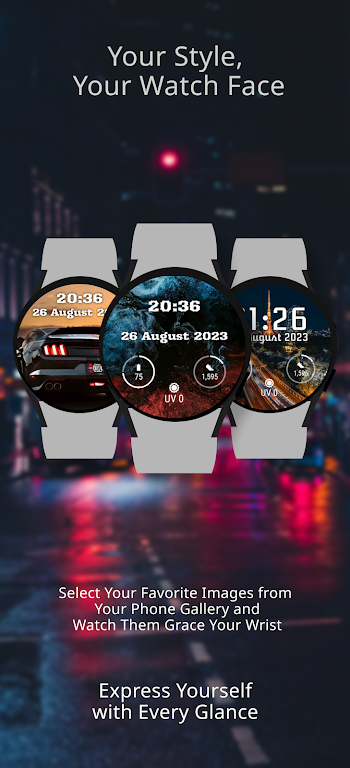 Willow - Photo Watch face screenshot 2