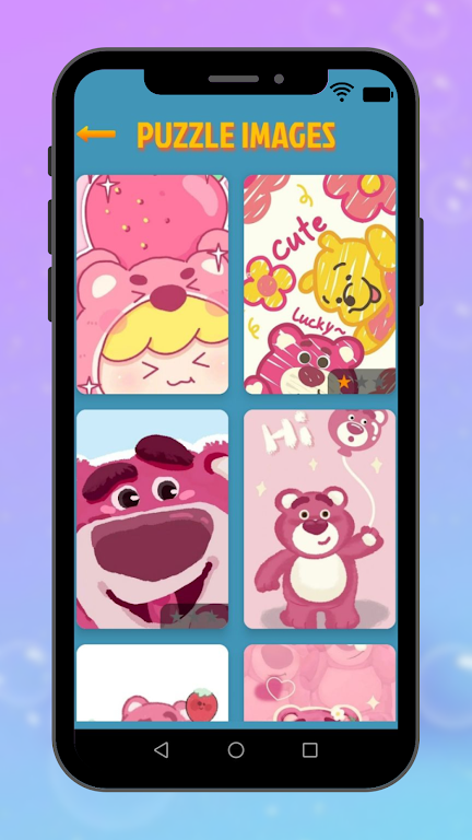 Cute Pink Bear Jigsaw Puzzle screenshot 2