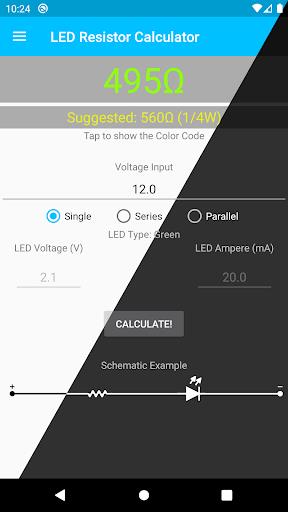 LED Resistor Calculator screenshot 1