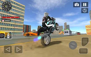 Sports bike simulator Drift 3D screenshot 1