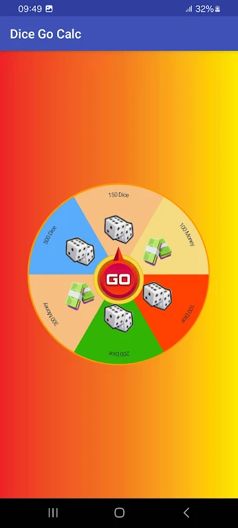 Go Calc Mono: Dice screenshot 2