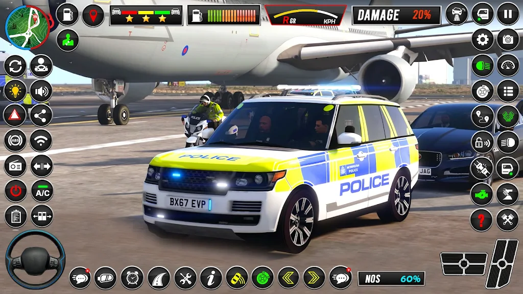 Police Car Driving Car Game 3D screenshot 1