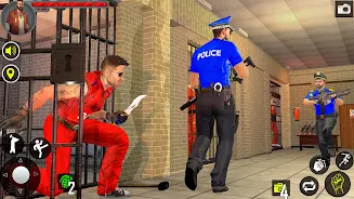 US Police Prison Escape Game screenshot 1