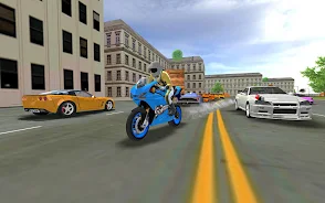 Sports bike simulator Drift 3D screenshot 2