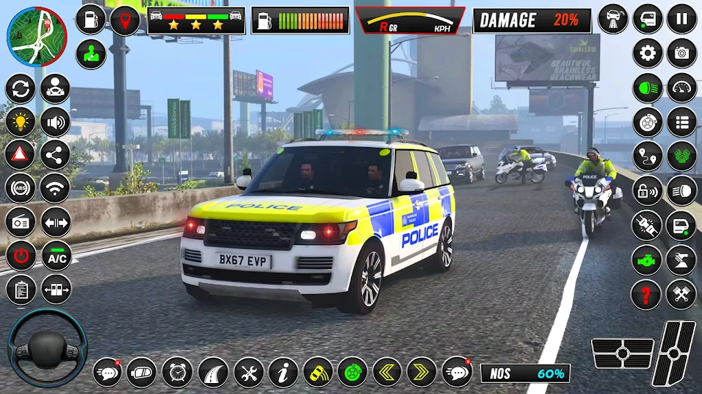 Police Car Driving Car Game 3D screenshot 3