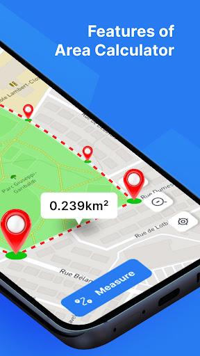 Distance & Land Area Measure screenshot 2