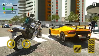 Police Bike Real Crime Driver screenshot 4