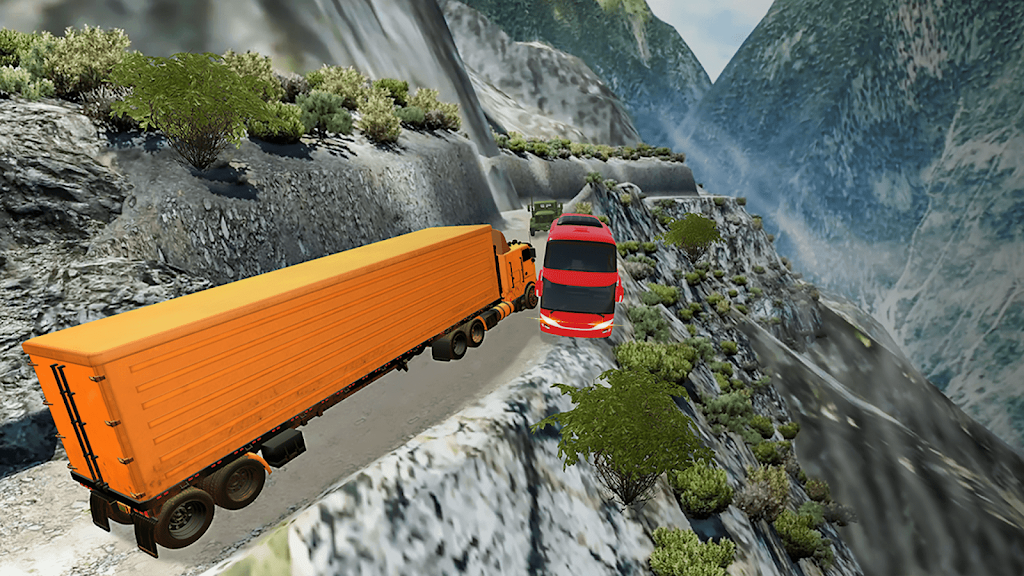 Risky Roads Bus Driver Offroad screenshot 4