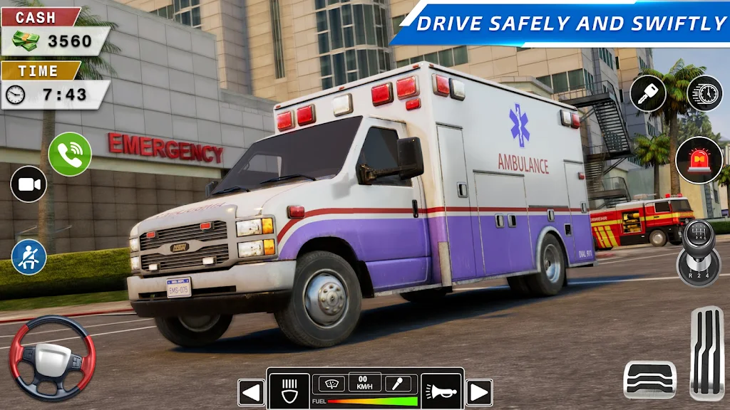 Rescue Ambulance Simulator 3D screenshot 1