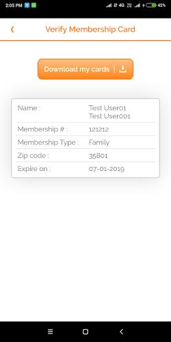 eMembership Card screenshot 4