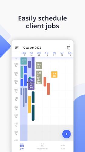 FieldVibe: Job scheduling app screenshot 1