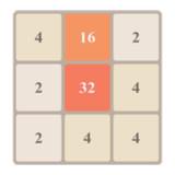 2048 for points - from 3x3
