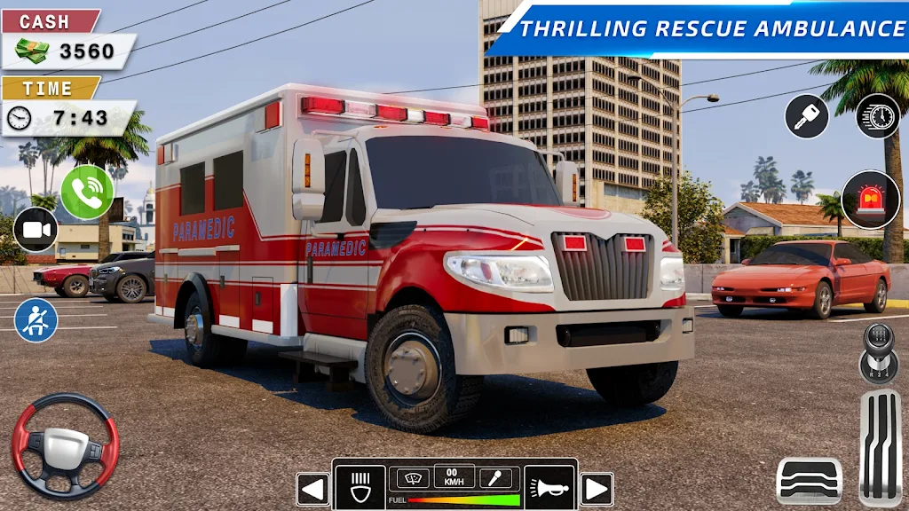 Rescue Ambulance Simulator 3D screenshot 2