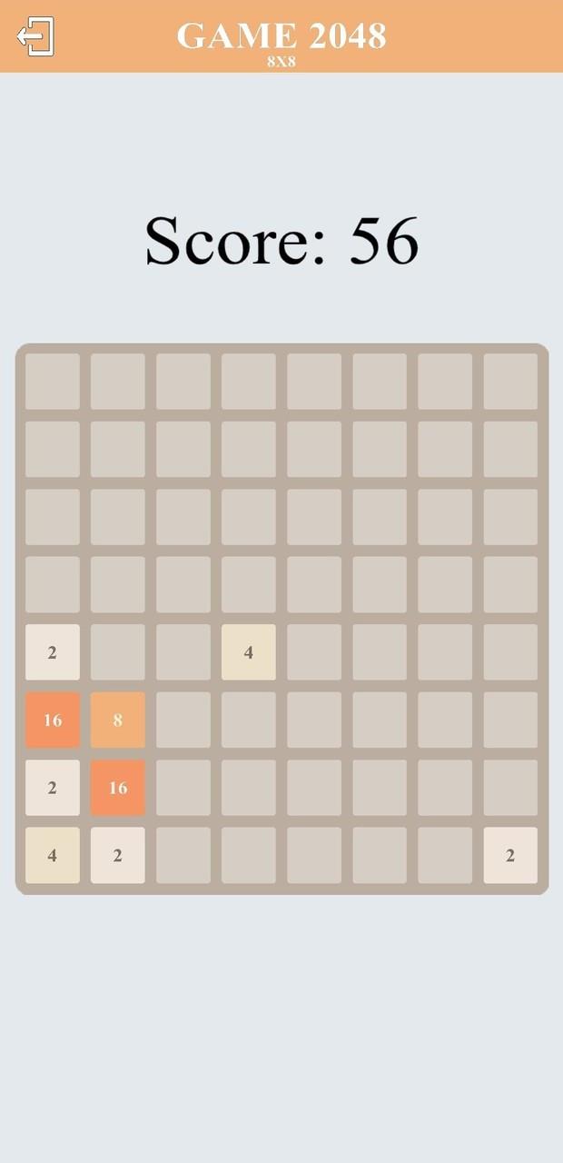 2048 for points - from 3x3 screenshot 2