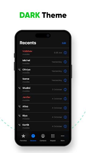 iCall Screen: iOS 17 Theme screenshot 15