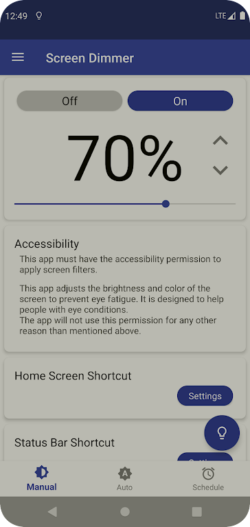 Auto Screen Dimmer screenshot 2