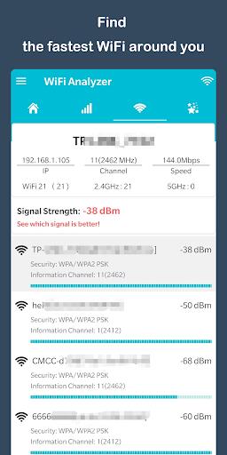 WiFi Analyzer - WiFi Test screenshot 4