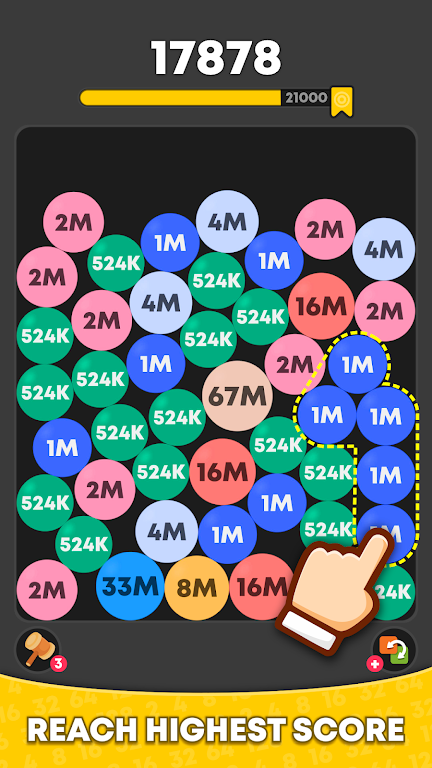 Number Ball - Merge Puzzle screenshot 4