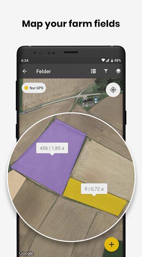 FieldBee tractor navigation screenshot 4