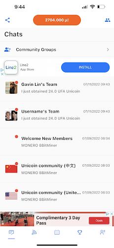 Unicoin Network screenshot 3