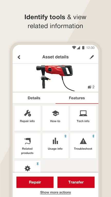 Hilti ONTrack 3 screenshot 2