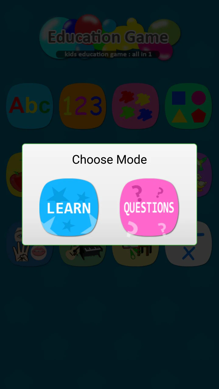 Kids Education Game : All in 1 screenshot 2