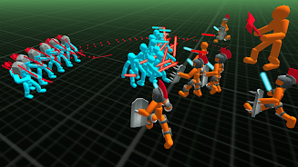 Stickman Simulator Neon Battle screenshot 2