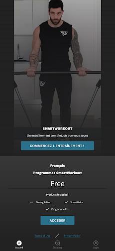 SmartWorkout screenshot 1