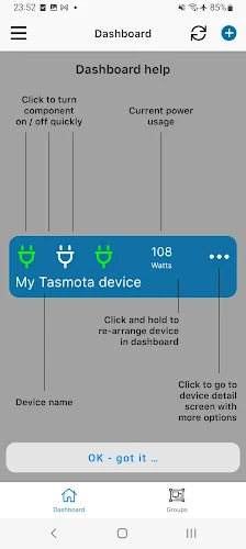 Tasmotrol - Tasmota Dashboard screenshot 3