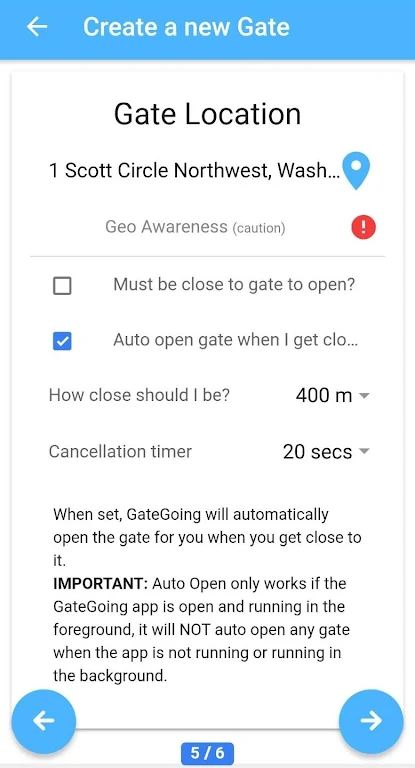 GateGoing - open & share phone screenshot 3