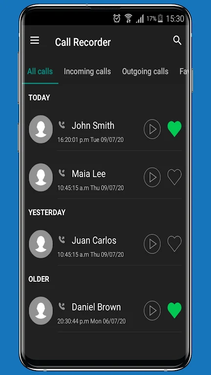 Callsy: Call Recorder screenshot 2