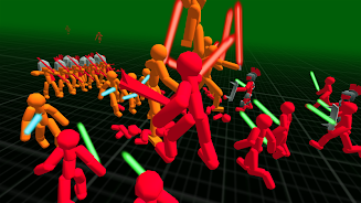 Stickman Simulator Neon Battle screenshot 1