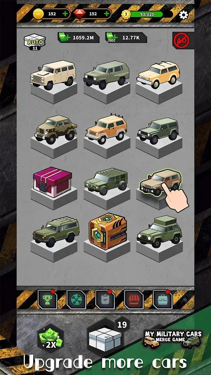 My Military Cars-Merge Game screenshot 3