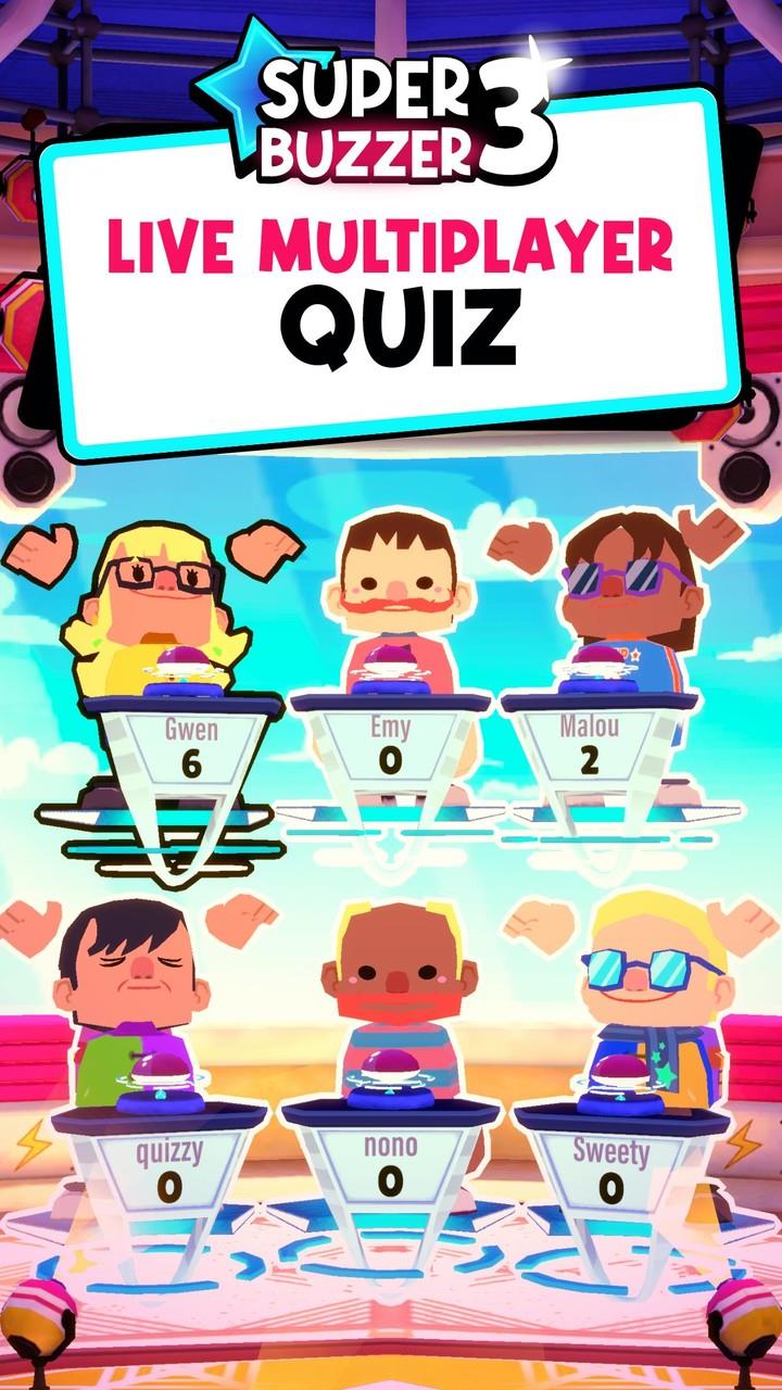 Superbuzzer 3 Trivia Game screenshot 1