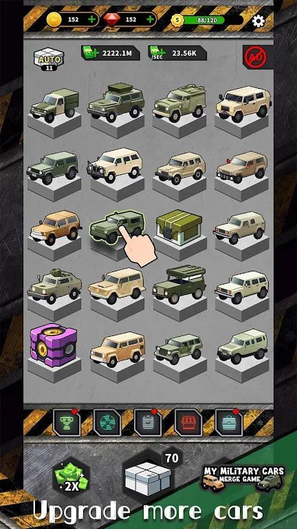 My Military Cars-Merge Game screenshot 4