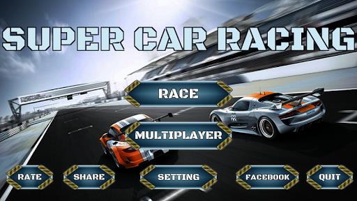 Super Car Racing : Multiplayer screenshot 1