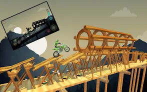 Shadow Racing Bike Stunt Games screenshot 2