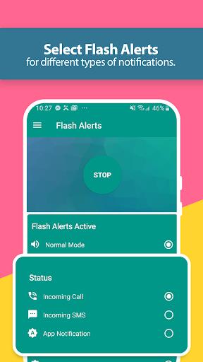 Flash Alerts: Calls & Messages screenshot 2