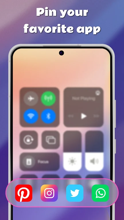 Control Center - iOS Style screenshot 4