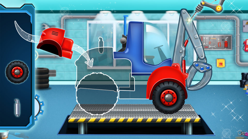 build house - Truck wash game screenshot 1