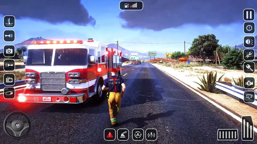 Fire Truck Game:US Firefighter screenshot 2