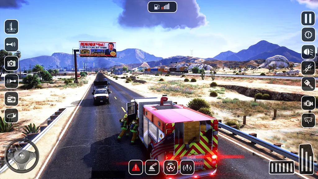 Fire Truck Game:US Firefighter screenshot 1