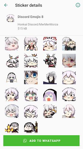 Honkai Whatsapp Stickers screenshot 2