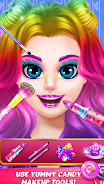 DIY Makeup Games: Candy Makeup screenshot 1