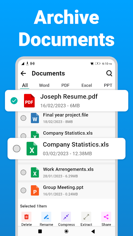 Zip Extractor - UnZIP, UnRAR screenshot 2