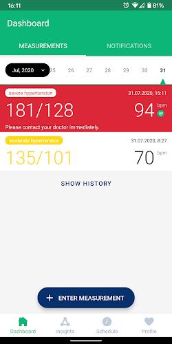 Blood Pressure - Joda App screenshot 1