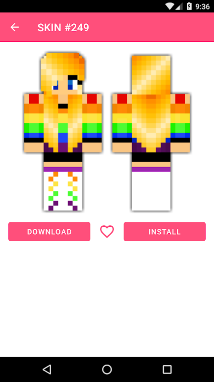 Girls Skins for Craftsman screenshot 2